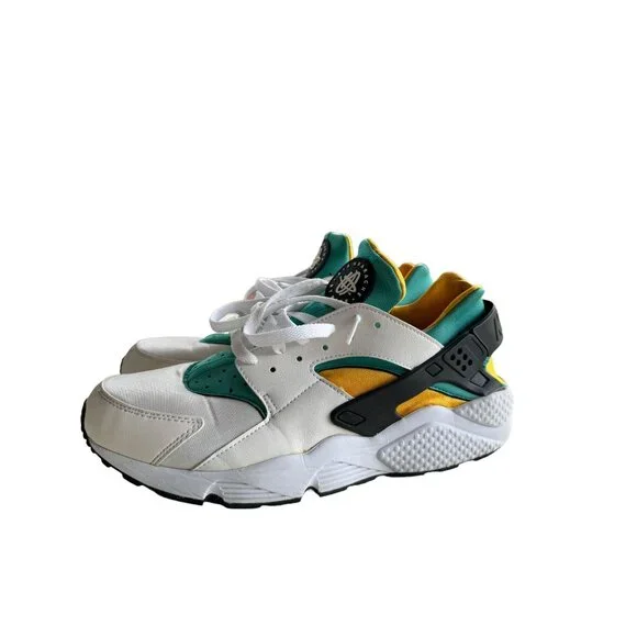 Nike Air Huarache White Turquoise Gold - Picture 3 of 15
